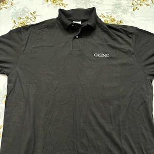 Casino Size XL Black Polo